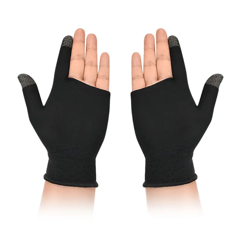 Gaming Accessories Bundle - 1 Pair Gaming Finger Sleeve Breathable