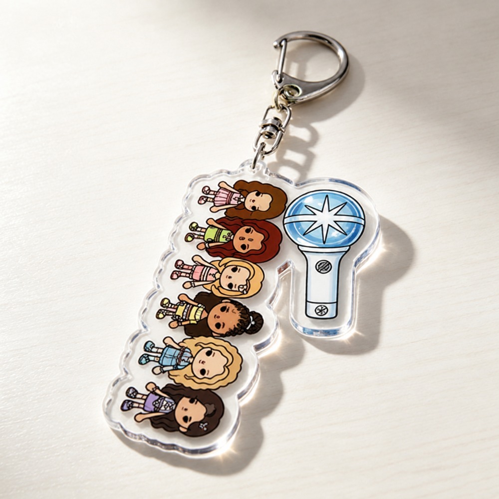 Gaming Accessories Cute - K-pop Katseye Keychain Accessories Bag Charms