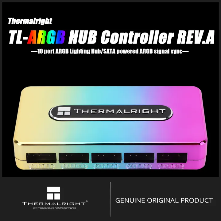 Fan Hub Rgb Controller - Thermalright TL-ARGB HUB Controller REV.A 10