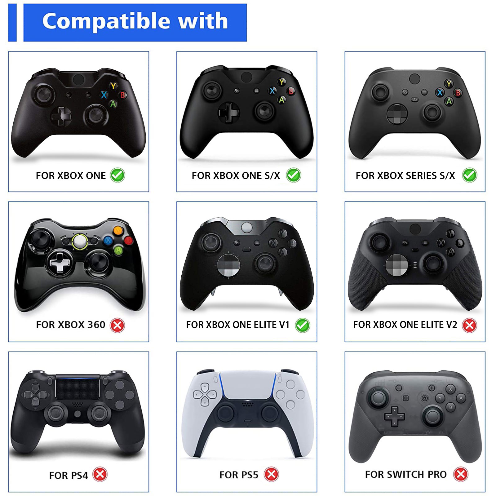 eXtremeRate Custom Metal Thumb - Gaming Accessories Xbox One 评论和价格