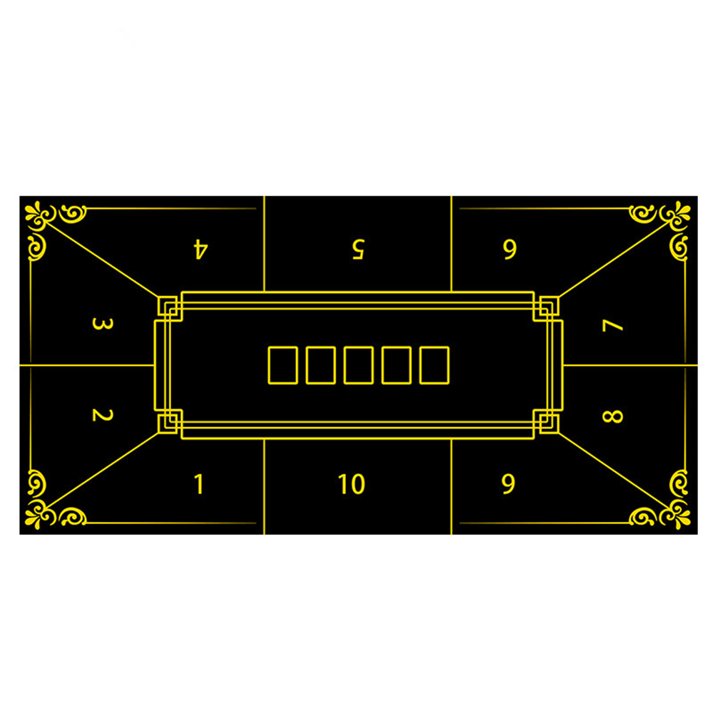 Thicken Rubber Pokers Tableclo - Gaming Accessories For Table 评论和价格