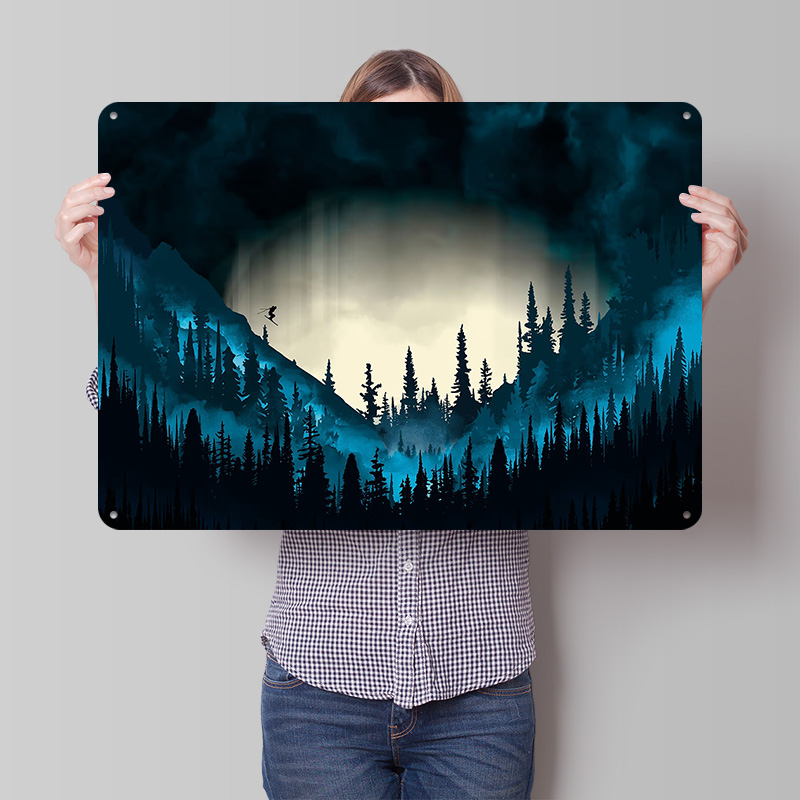 Ski Metal Poster Perfect Gift  - Gaming Accessories Gifts For Men 评论和价格