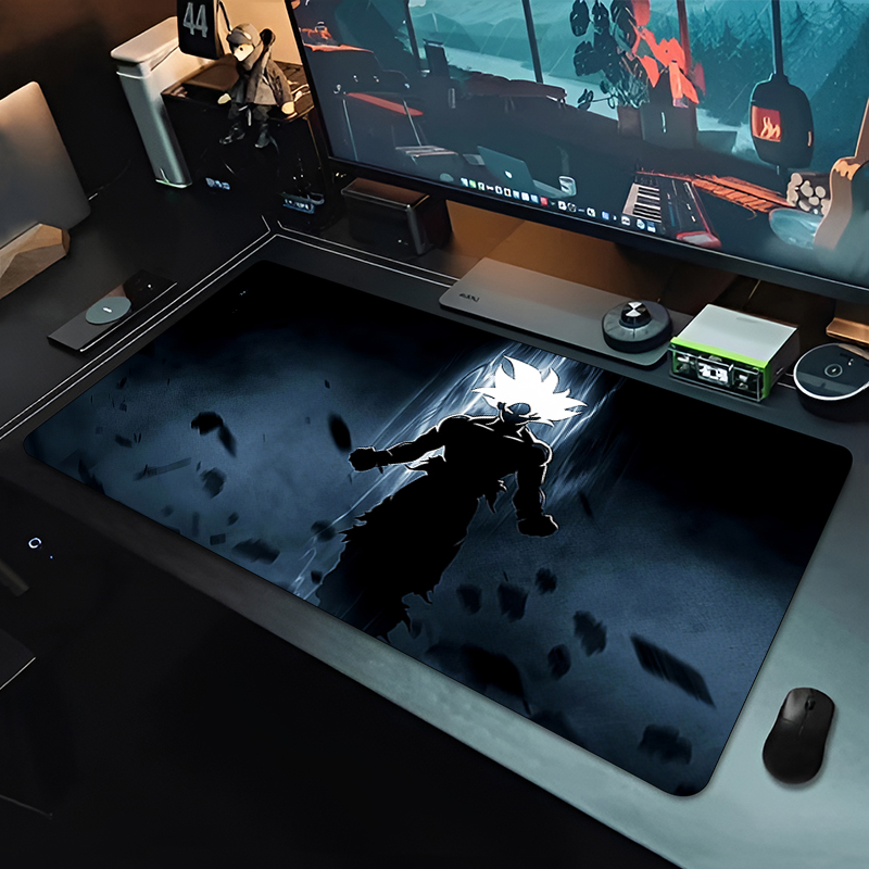 DBZ Black Anime Mouse Pad Drag - Gaming Accessories For Table 评论和价格