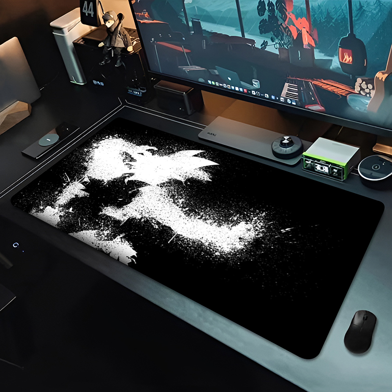 DBZ Black Anime Mouse Pad Drag - Gaming Accessories For Table 评论和价格