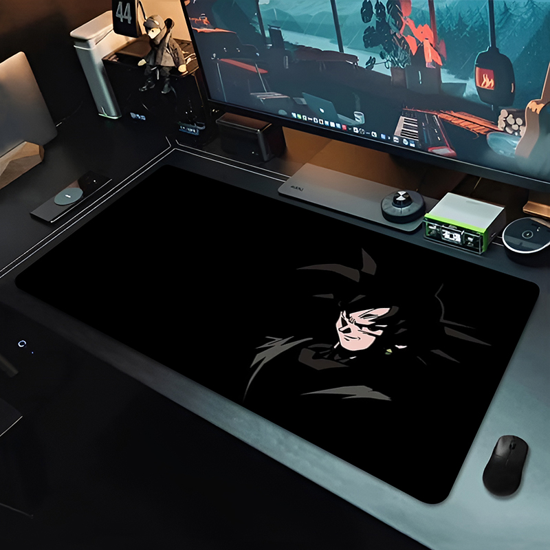 DBZ Black Anime Mouse Pad Drag - Gaming Accessories For Table 评论和价格