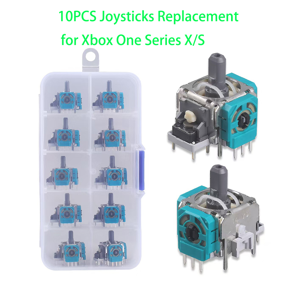10pcs Replacement 3D Analog Jo - Gaming Accessories Xbox Series X 评论和价格