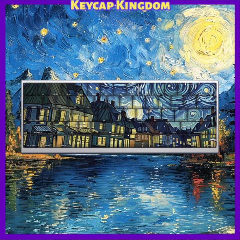Van Gogh Starry Sky Theme Keyc - Gaming Accessories Tablet 评论和价格