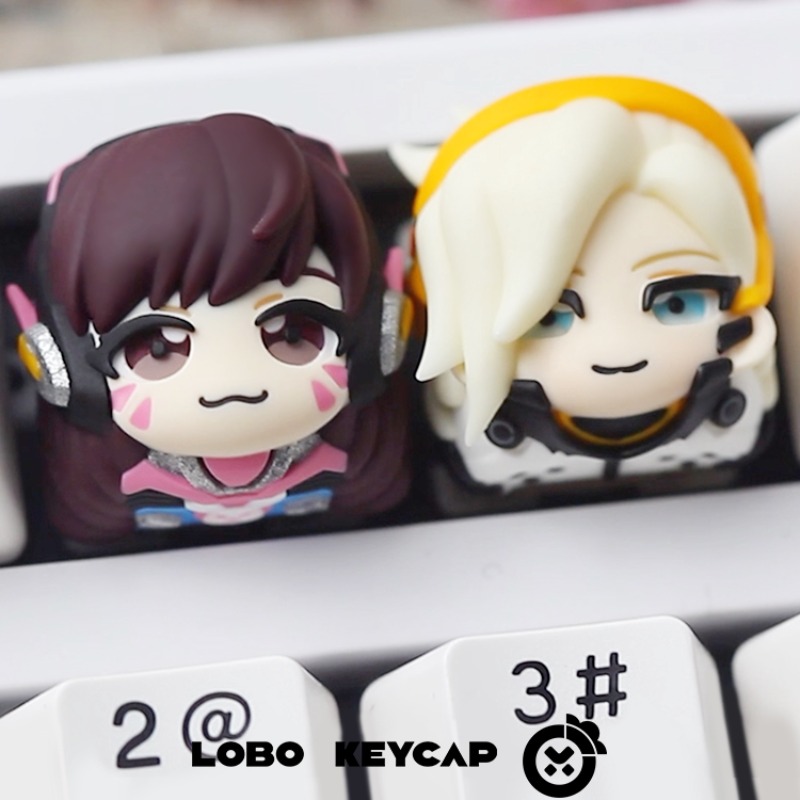 OW Kiriko & D.Va Resin Artisan - Gaming Accessories Cute 评论和价格