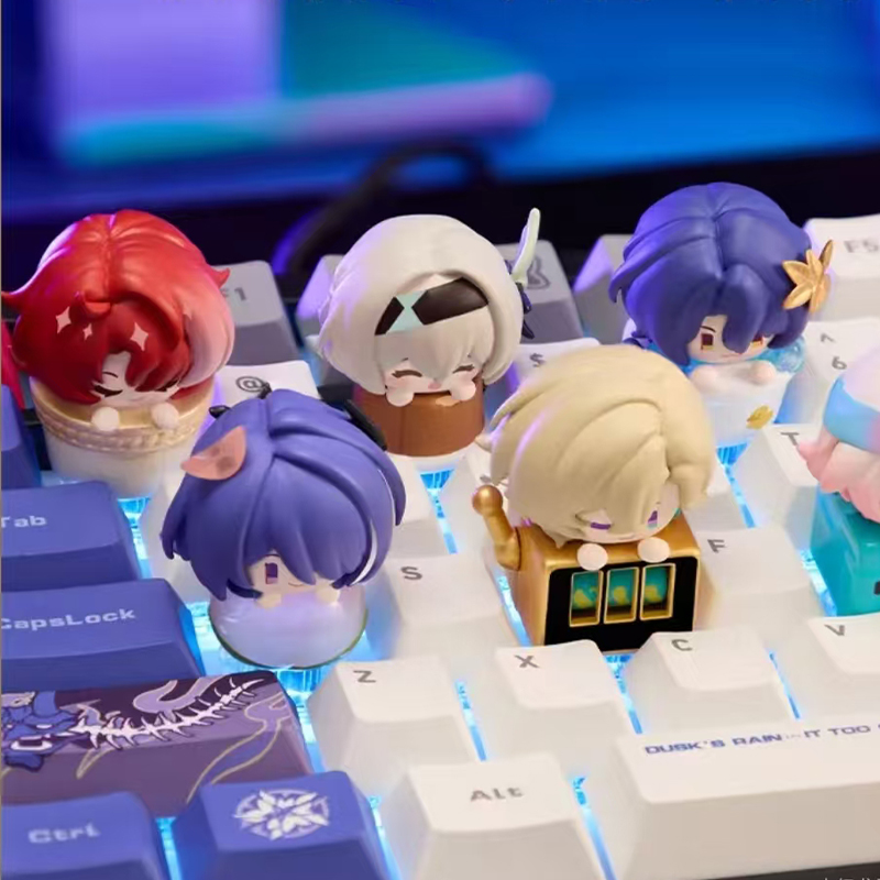 in stock Finger Keycap Honkai  - Gaming Accessories Keyboards 评论和价格