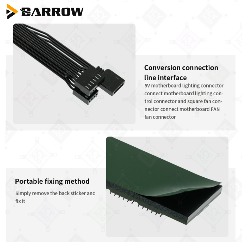 Barrow 7-Port Fan Controllers  - Fan Hub Rgb Controller 评论和价格