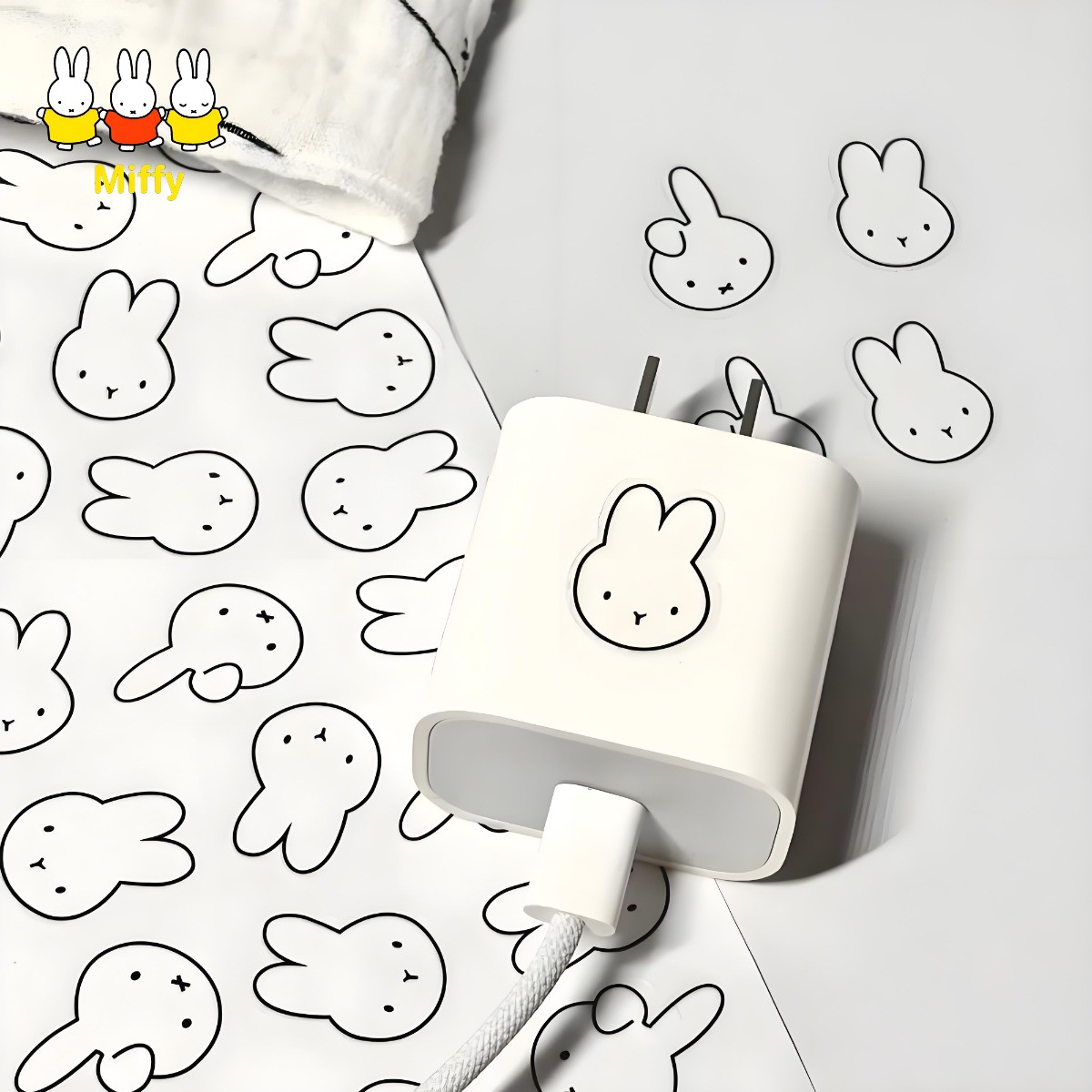 Kawaii Anime Miffy Rabbit Wate - Gaming Accessories Cute 评论和价格