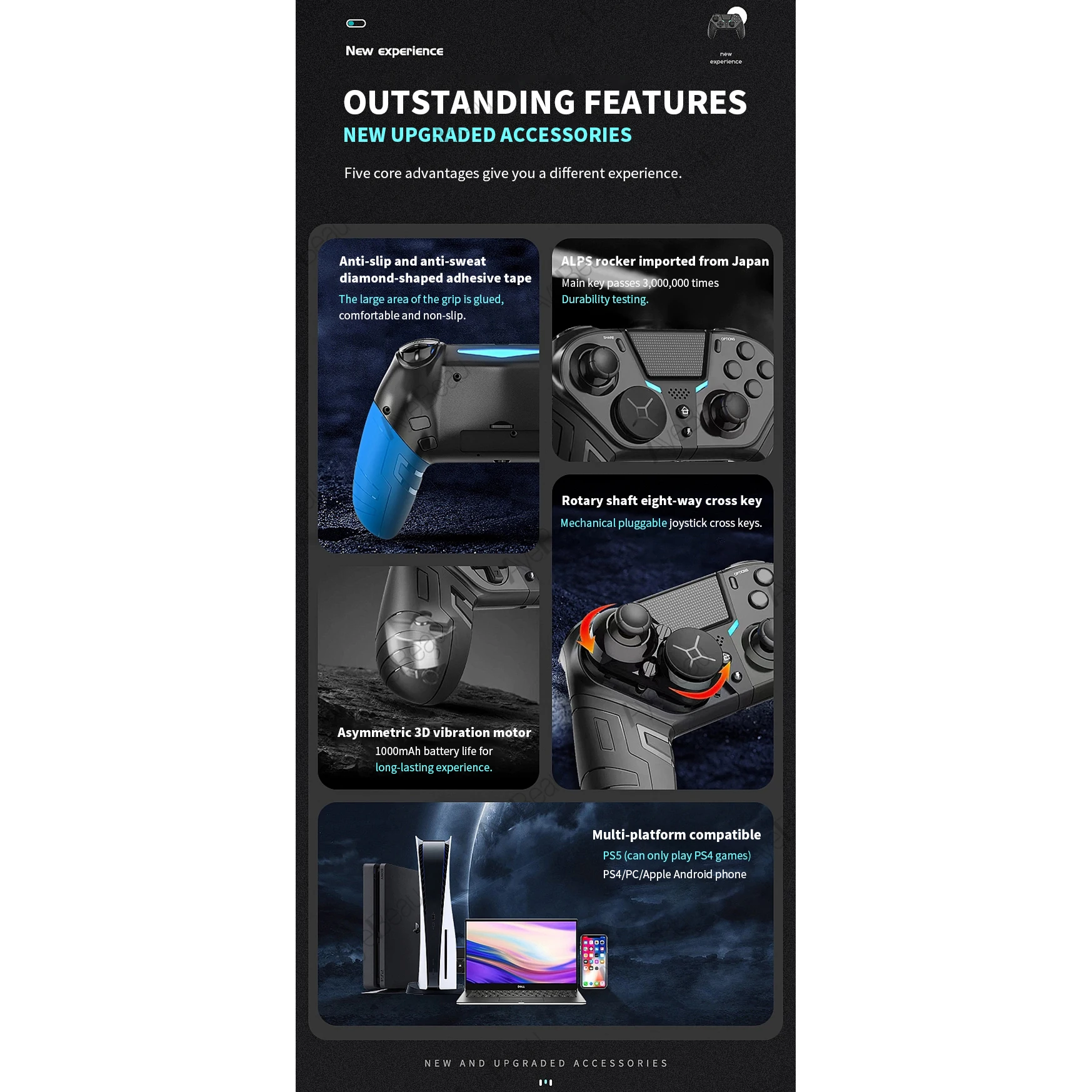 Wireless Mobile Controller For - Gaming Accessories Bundle 评论和价格