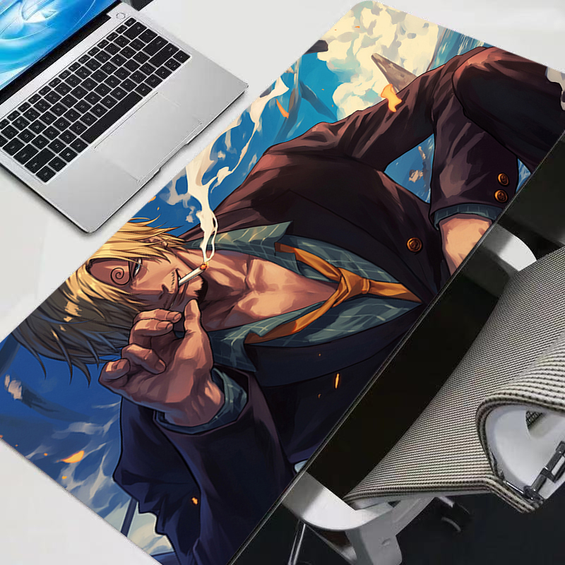 Mouse Pad One Piece Sanji Anim - Gaming Accessories For Table 评论和价格
