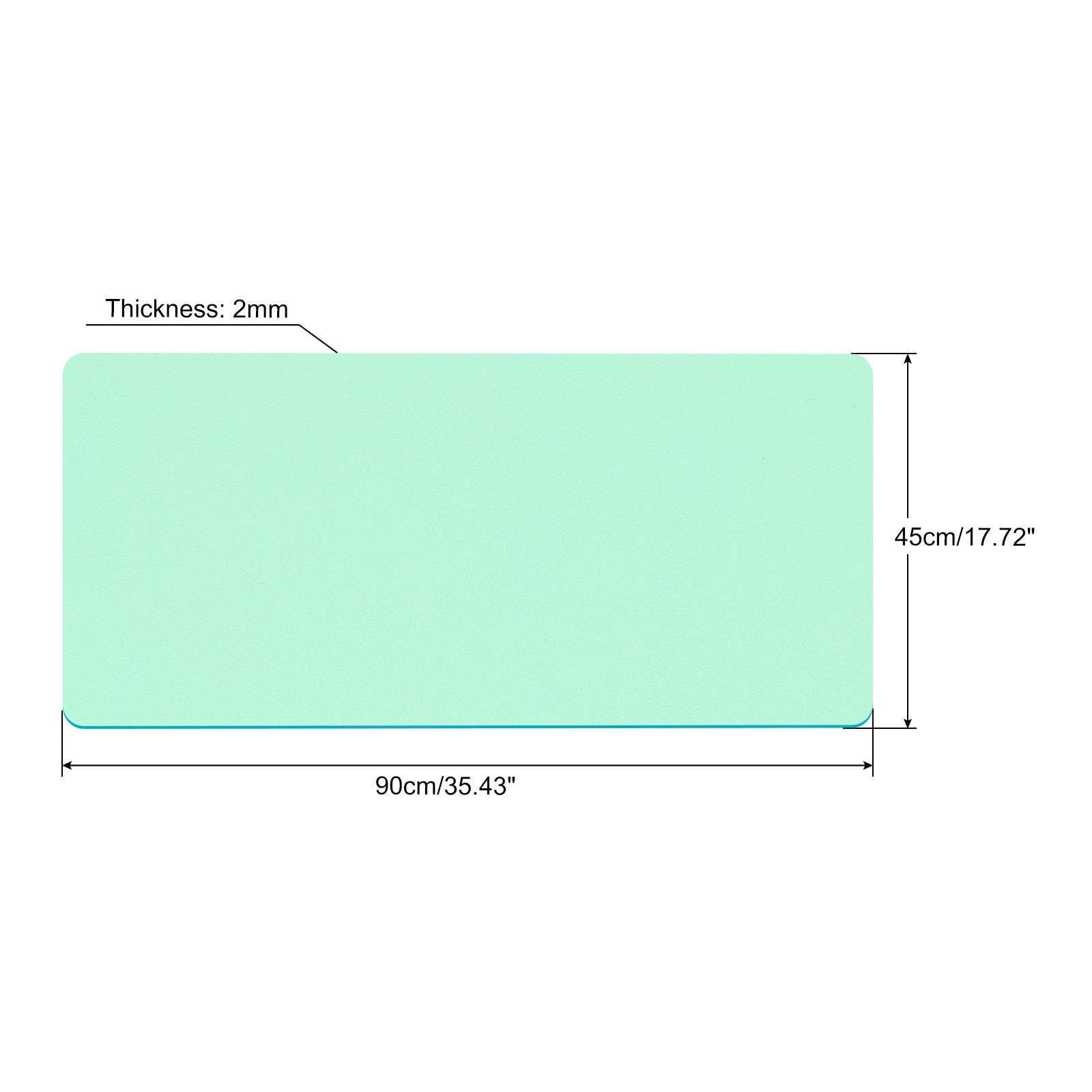 Office Desk Mat Protector PU L - Gaming Accessories Keyboards 评论和价格