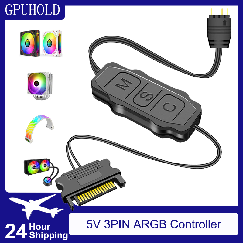 GPUHOLD SATA Interface 5V 3PIN - Fan Hub Rgb Controller 评论和价格