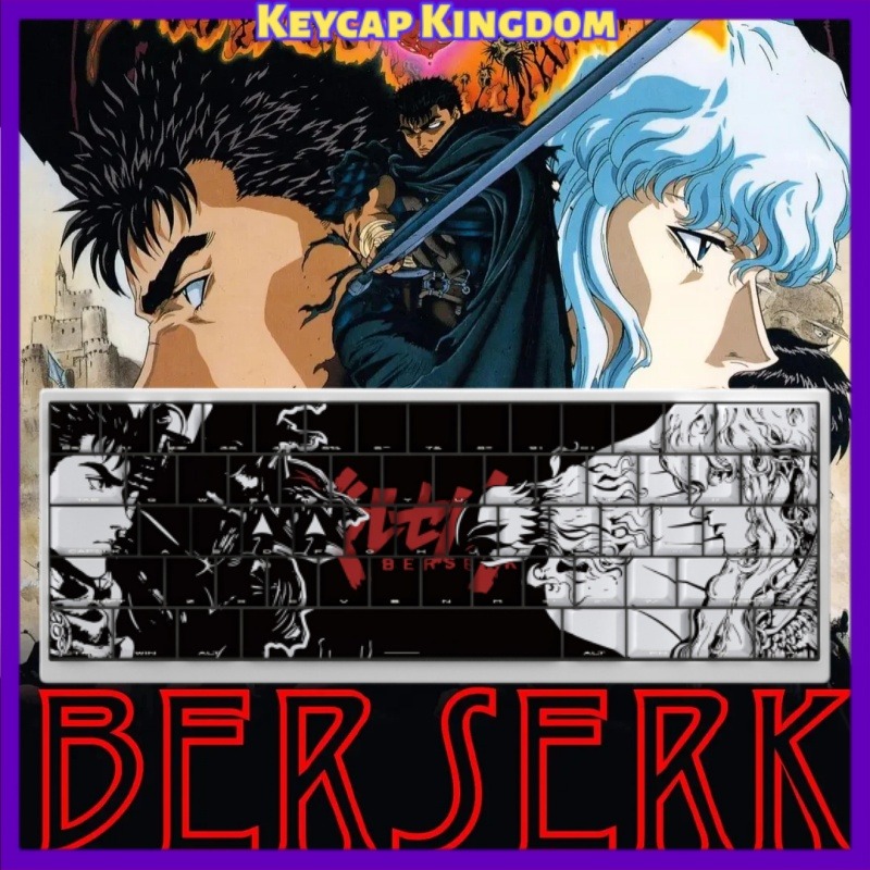 BERSERK Theme Anime Keycap 98  - Gaming Accessories Tablet 评论和价格