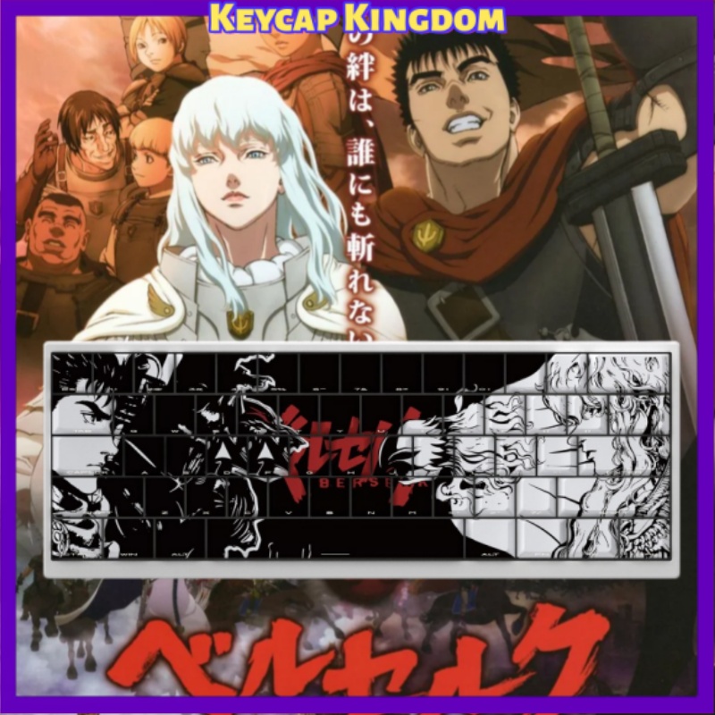 BERSERK Theme Anime Keycap 98  - Gaming Accessories Tablet 评论和价格