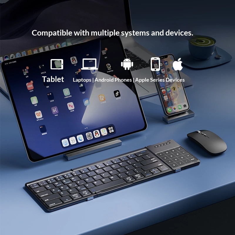 Mengzu Tri Fold Wireless Bluet - Gaming Accessories For Laptop 评论和价格