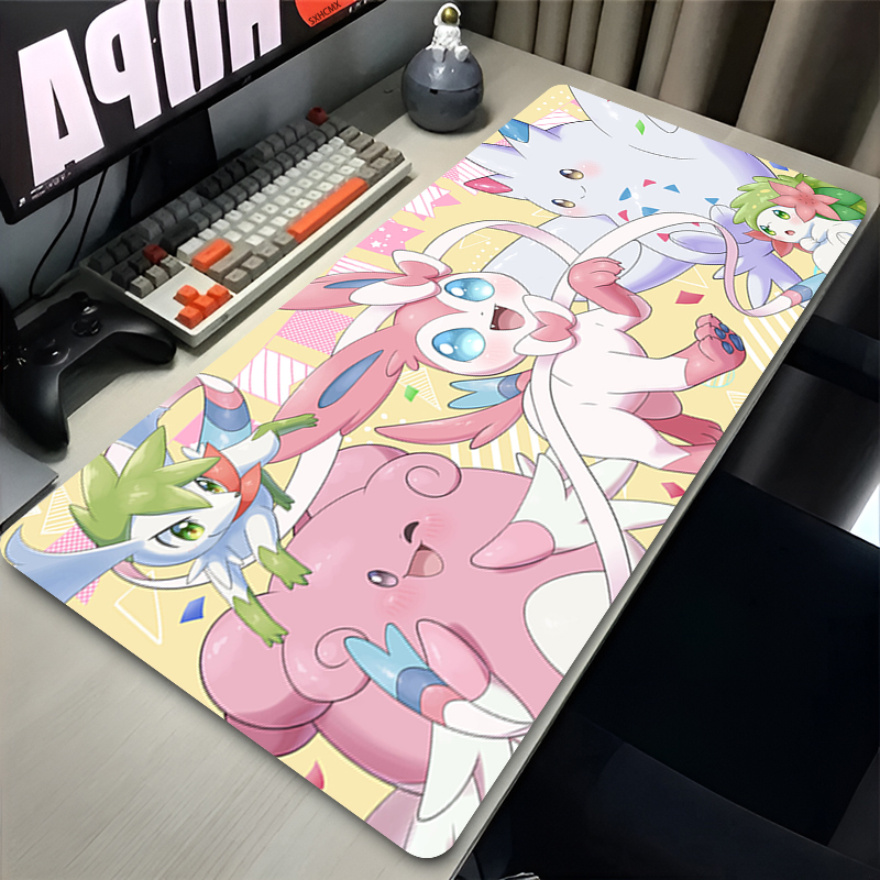 Large Pink Cute Mousepad XXL G - Gaming Accessories Cute 评论和价格