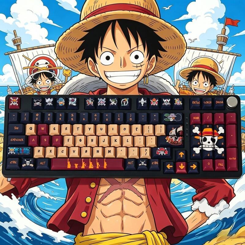 BANDAI One Piece Monkey D. Luf - Gaming Accessories Keyboards 评论和价格