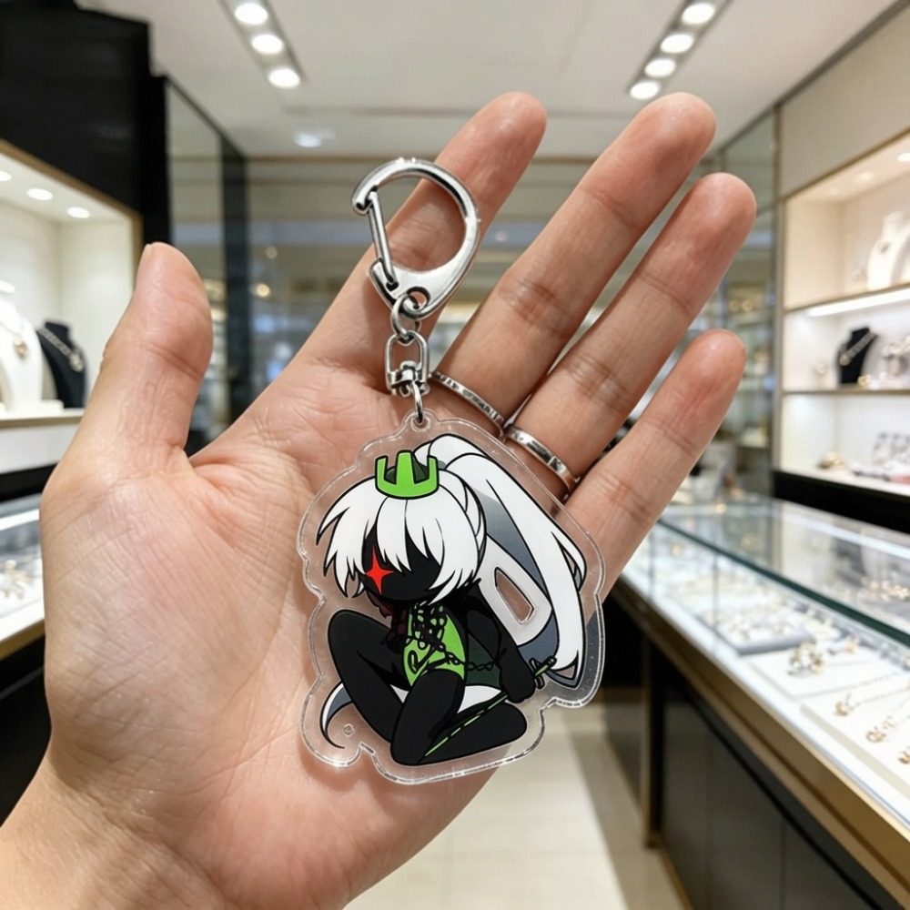 Cute Cartoon Chibi Keychains A - Gaming Accessories Cute 评论和价格