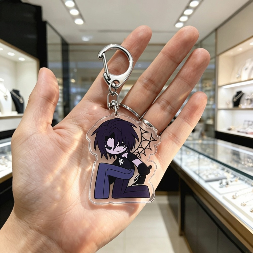 Cute Cartoon Chibi Keychains A - Gaming Accessories Cute 评论和价格